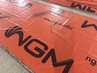 China Truck Waterproof Tarpaulin Cover , Heavy Duty Tarpaulin 1000d*1000d 20*20 supplier